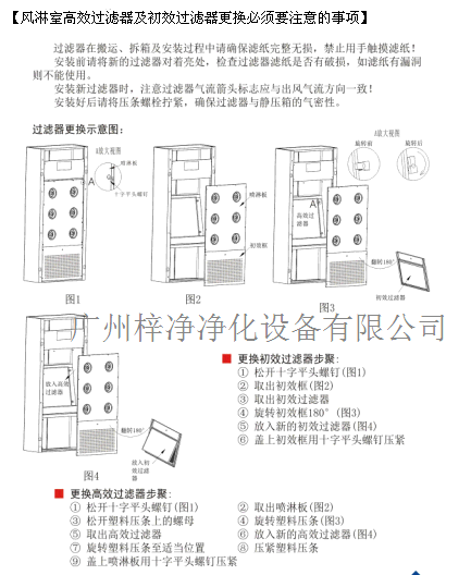 风淋室初效过滤器及风淋室高效过滤器更换事项 风淋室初效过滤器及风淋室高效过滤器更换事项