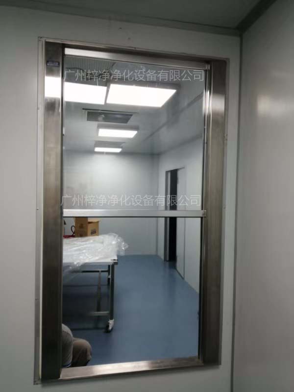 单门升降电动传递窗安装现场 单门升降电动传递窗安装现场