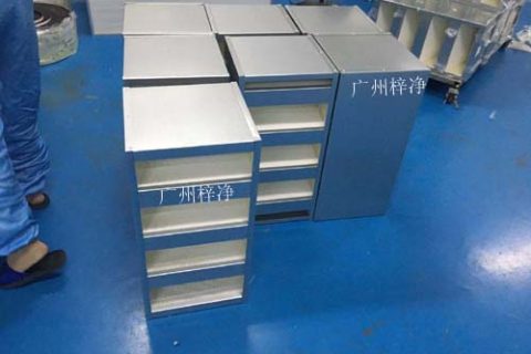 镀锌框组合式高效过滤器的过滤面积及其相关特点